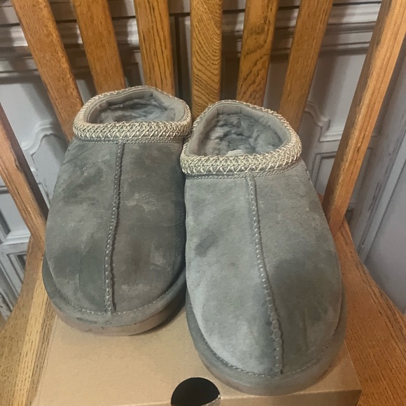 UGG Tasman II Suede Slippers size 10 moss green. - Picture 3 of 6